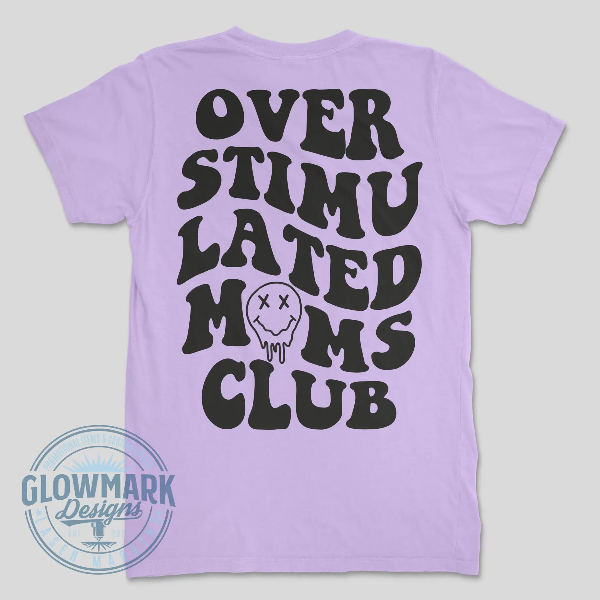 Overstimulated Moms Club Tee - Comfort Colors