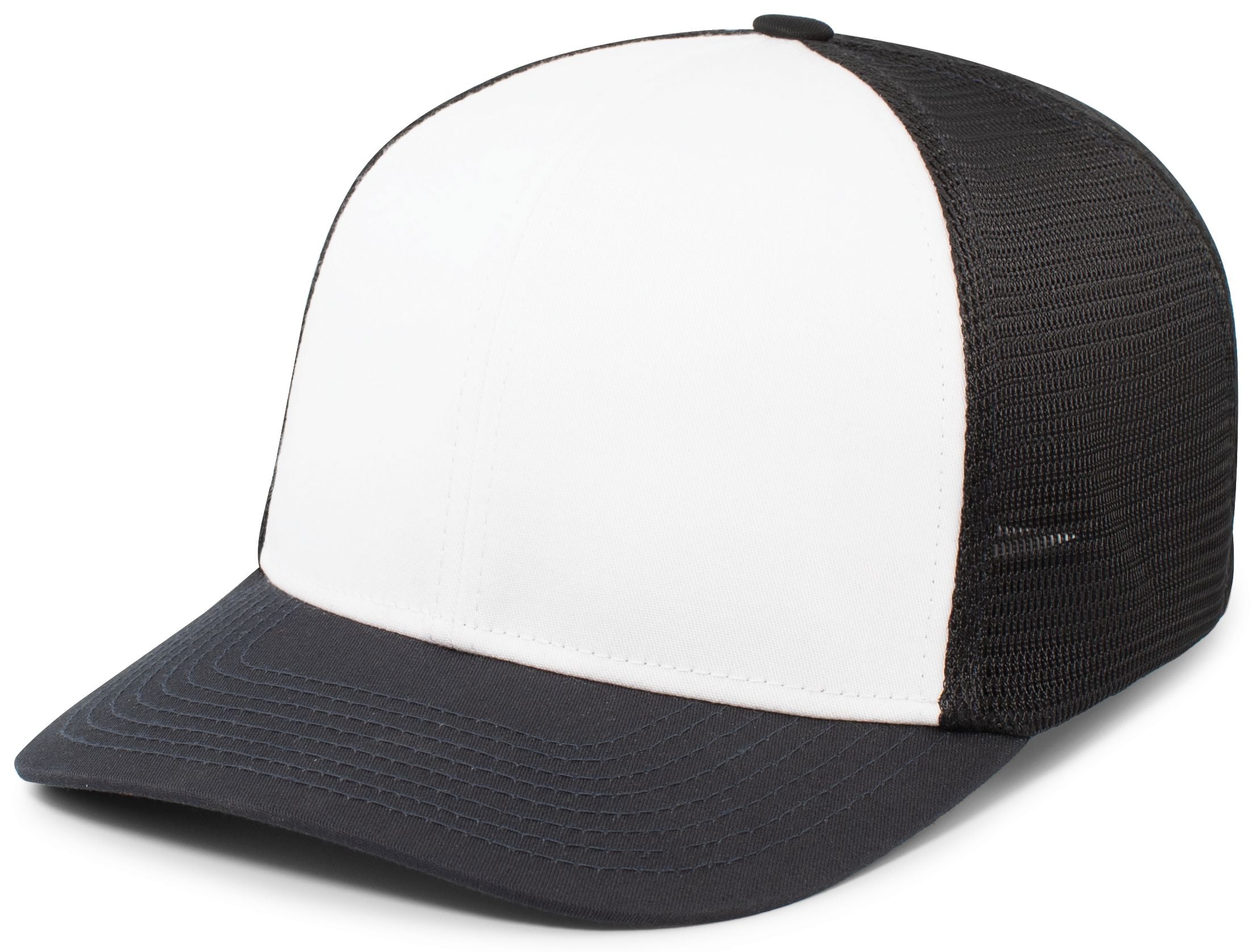 Fusion Trucker Cap - XS - WHITE/NAVY/NAVY