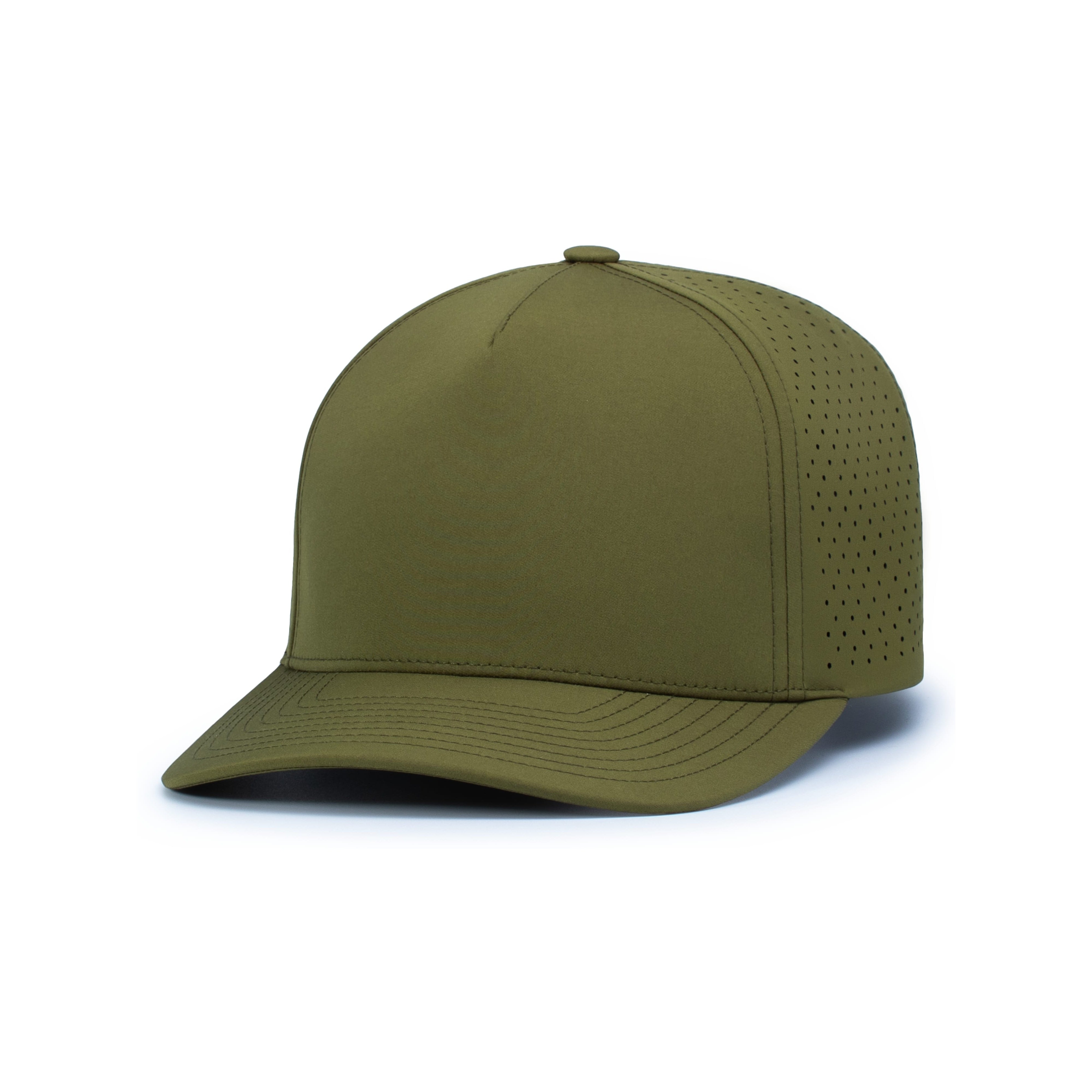 Weekender  Perforated Snapback Cap - OS - MOSS GREEN