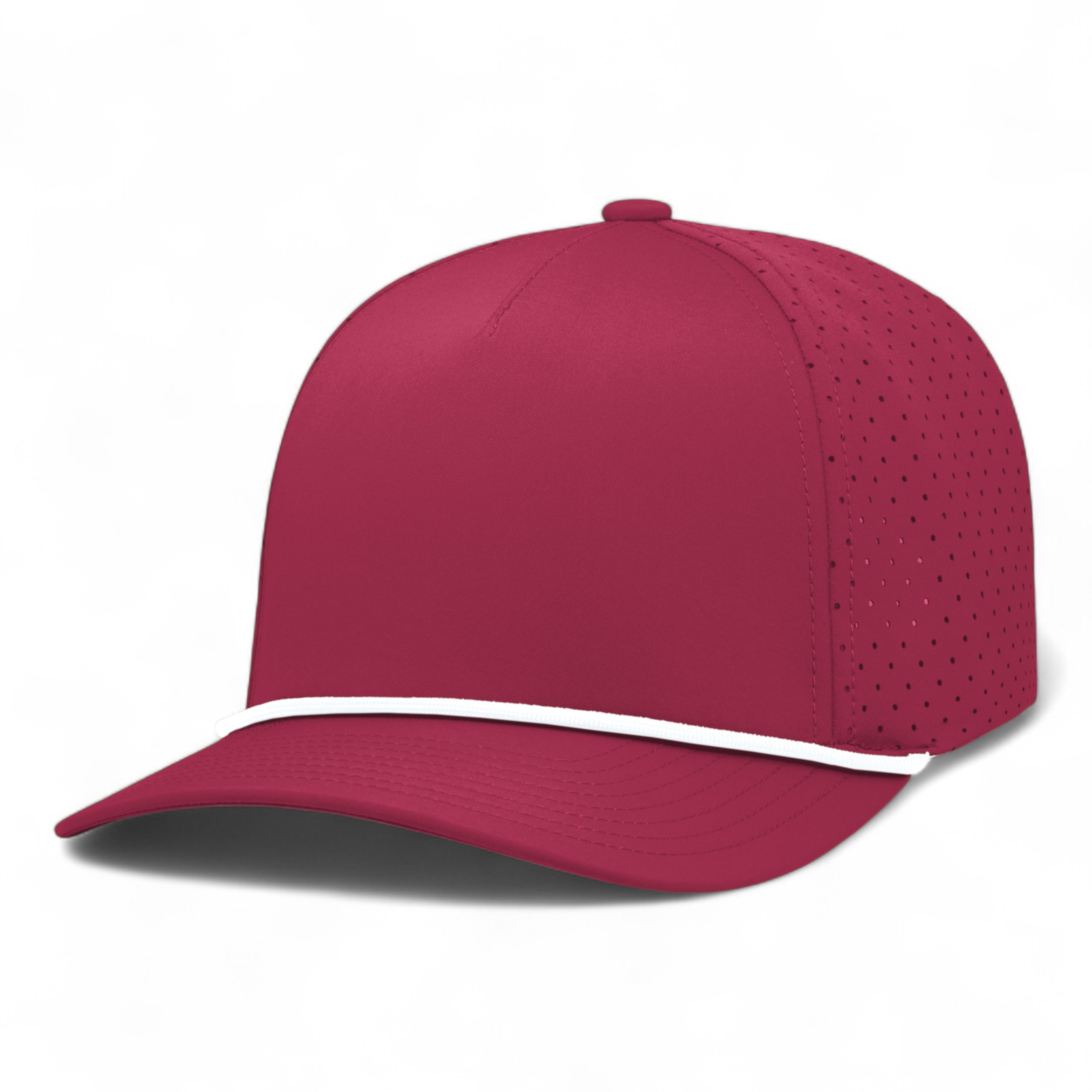 Weekender  Perforated Snapback Cap - OS - BERRY/WHITE