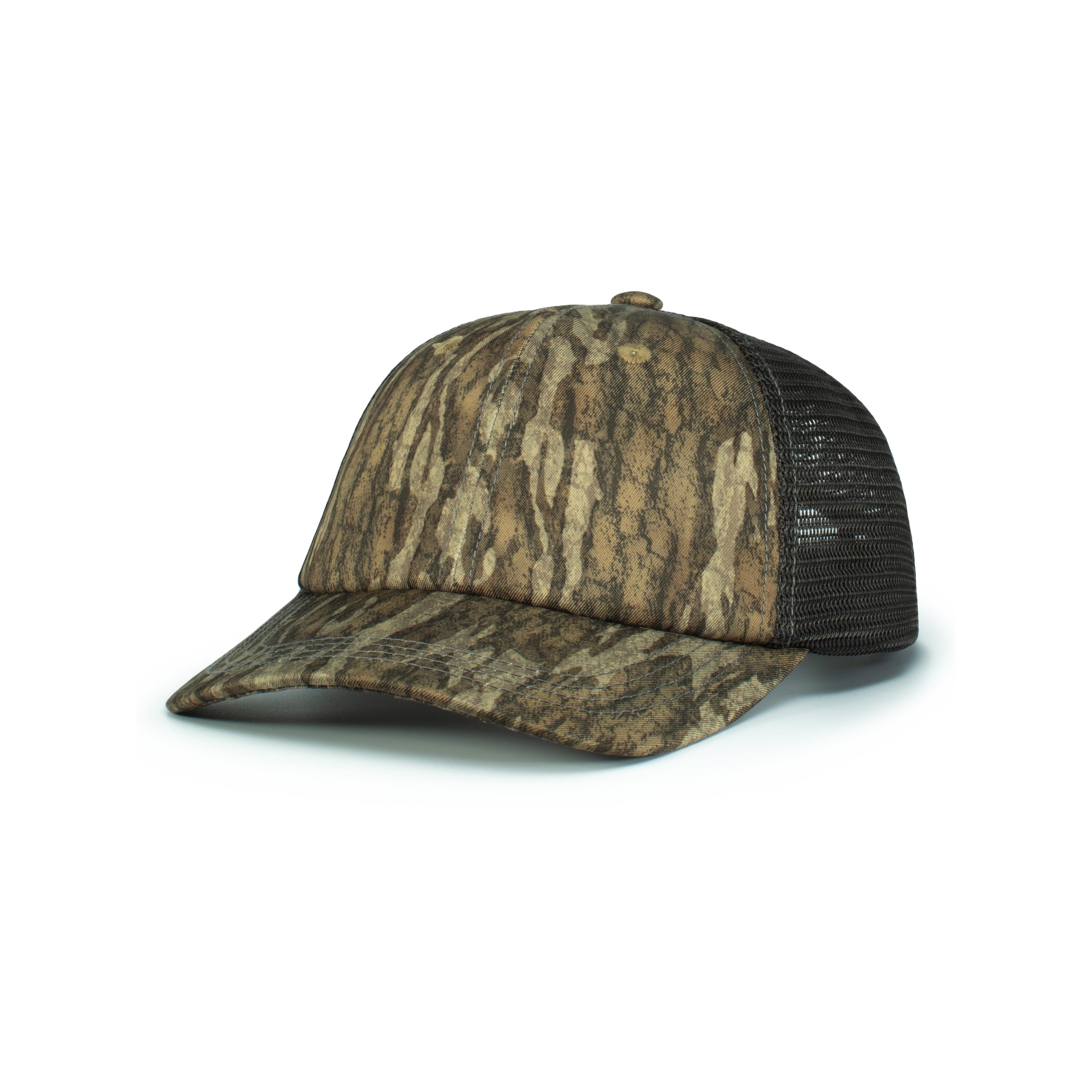 VINTAGE MOSSY OAK�� TRUCKER CAP - OS - ORIGINAL BOTTOMLAND/LT CHARCOAL/ORIGINAL BOTTOMLAND