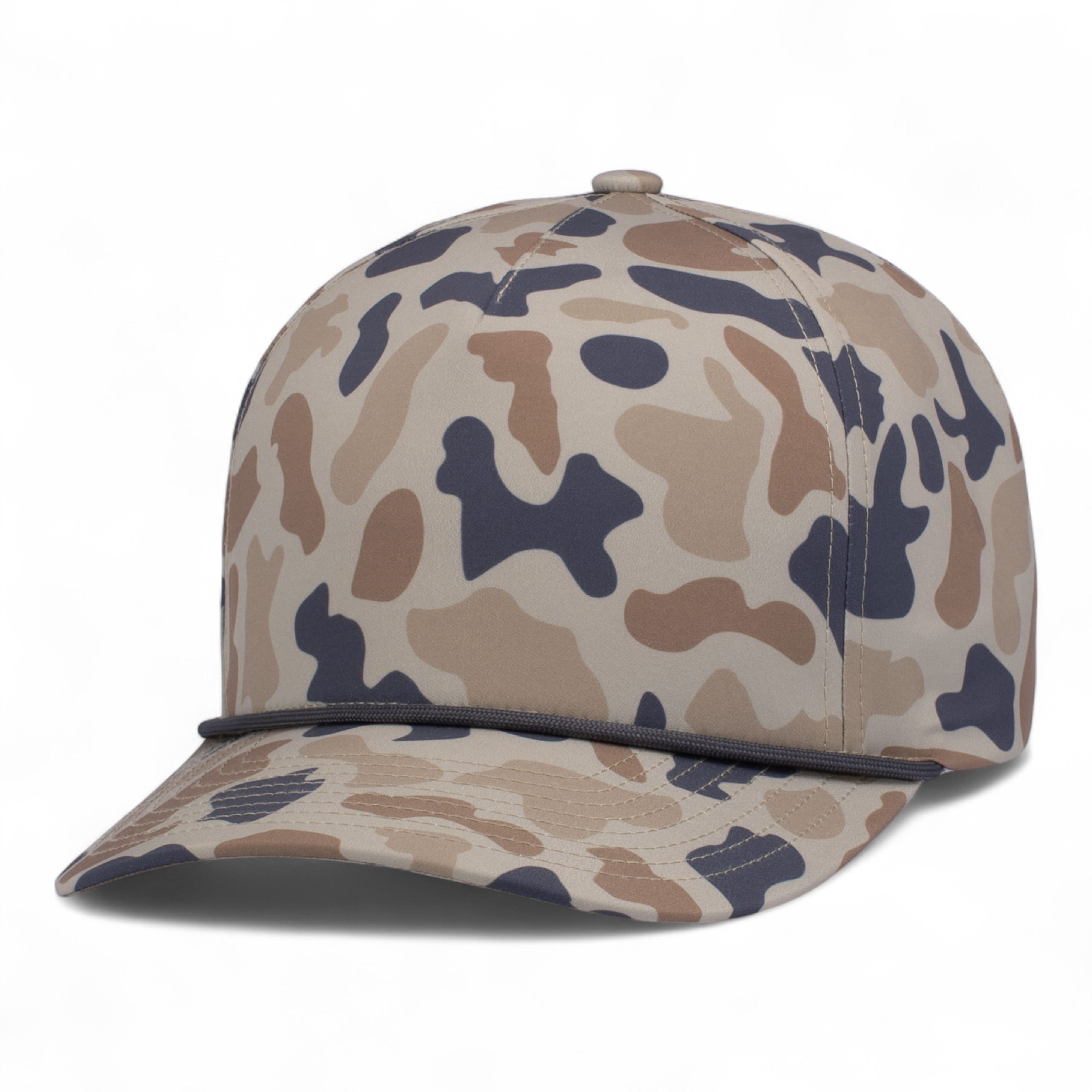 DUCK CAMO 5-PANEL TRUCKER CAP - OS - CANYON