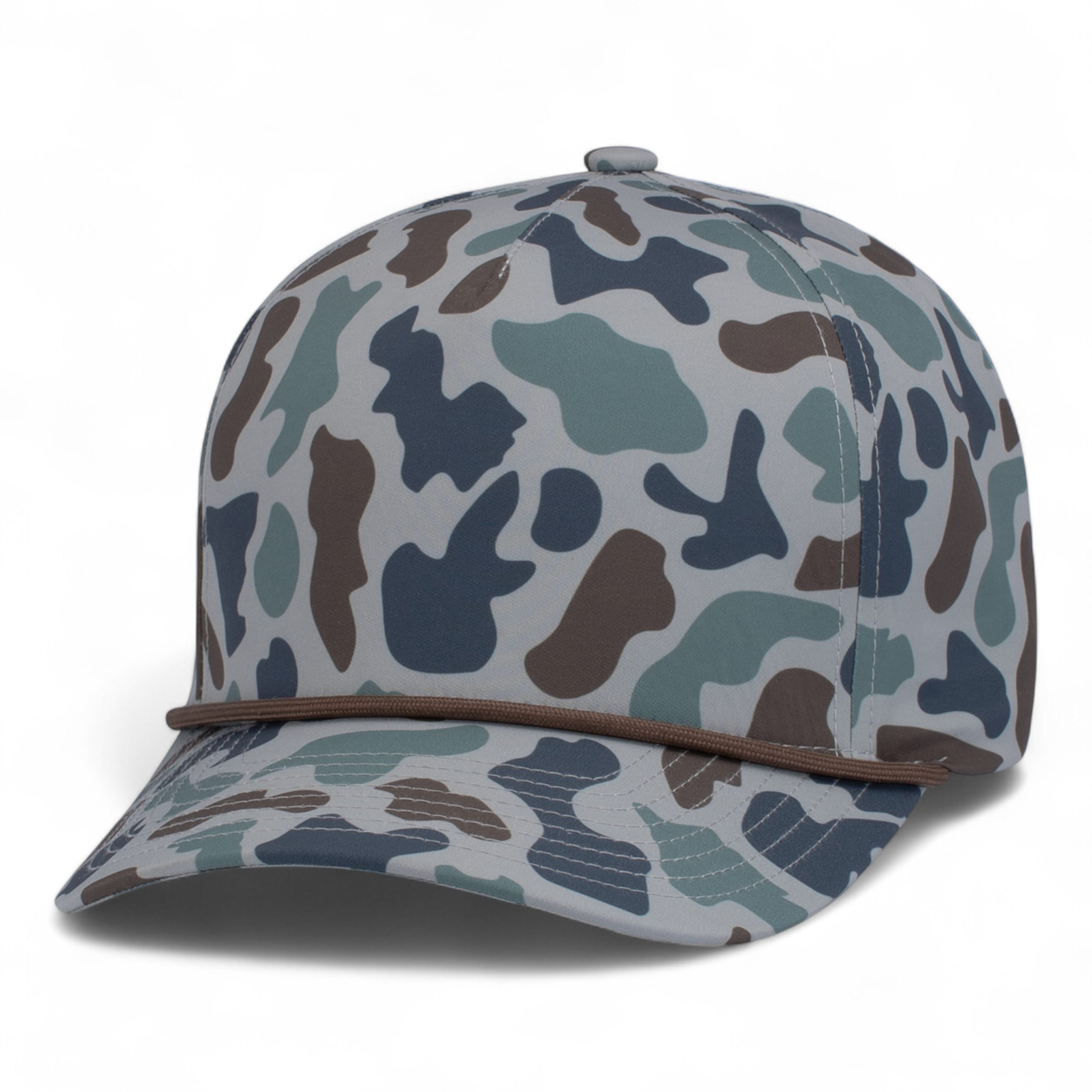 DUCK CAMO 5-PANEL TRUCKER CAP - OS - MALLARD
