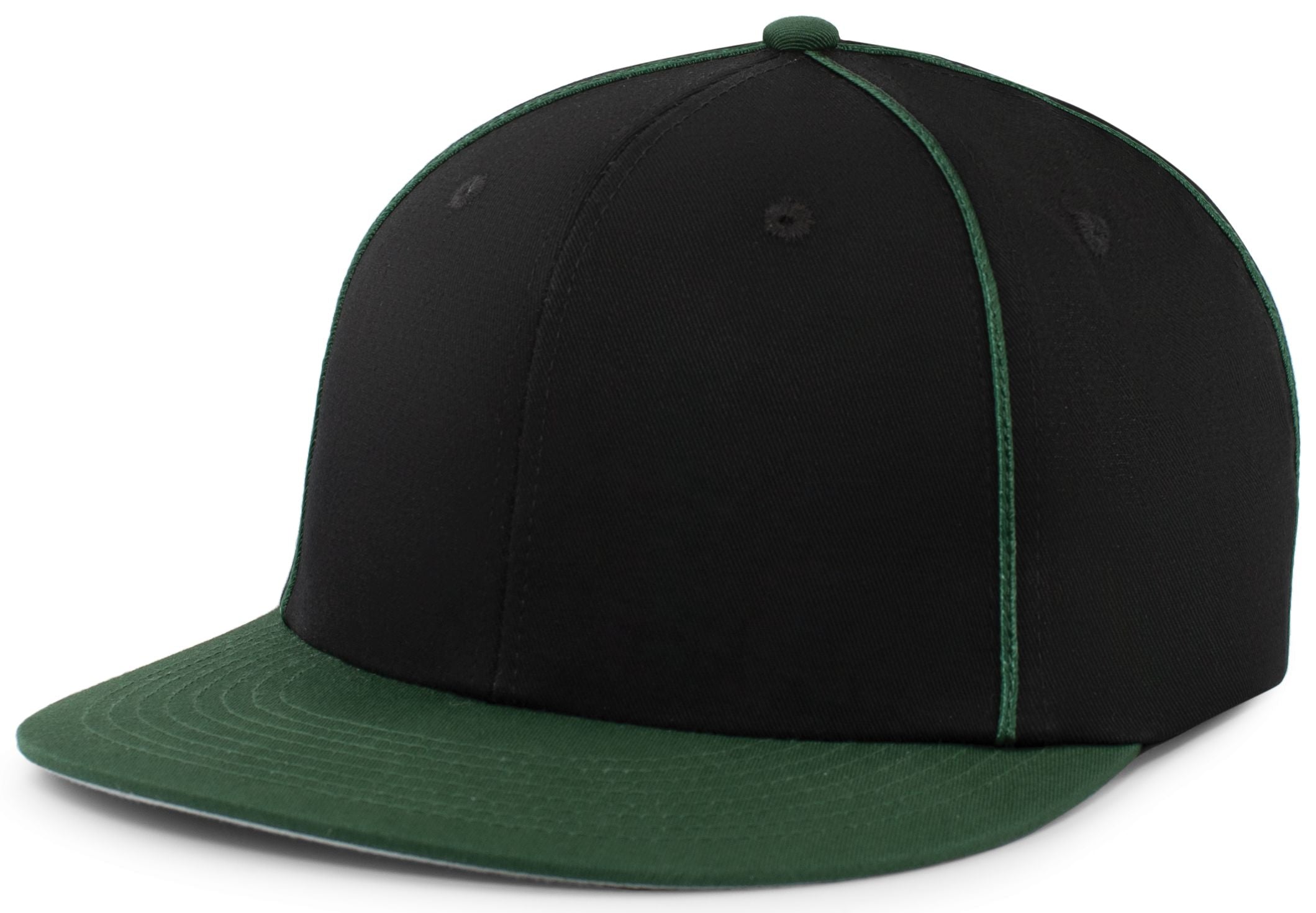 Momentum Team Cap - YTH - BLACK/DARK GREEN