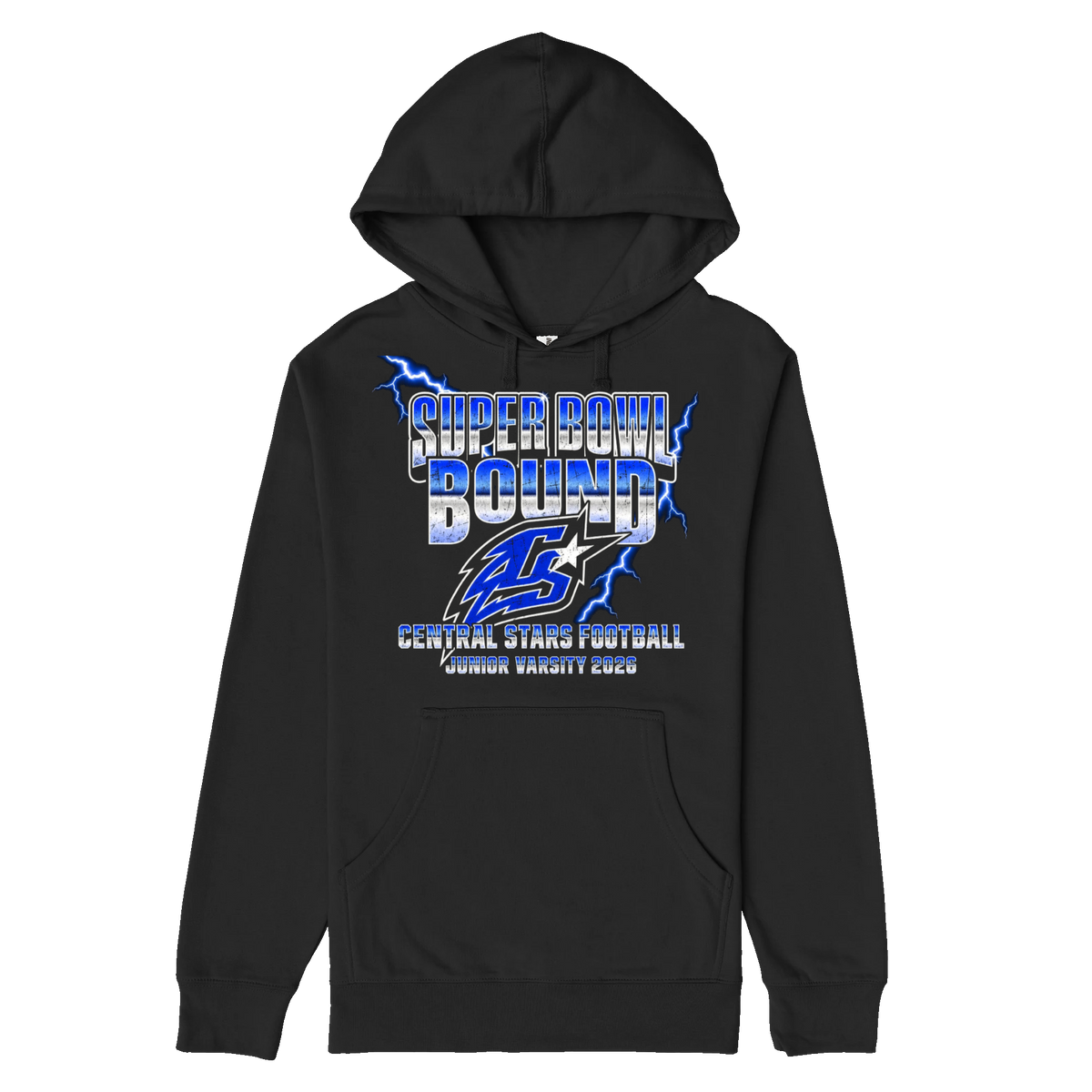 Youth Central Stars JV Super Bowl Bound Hoodie
